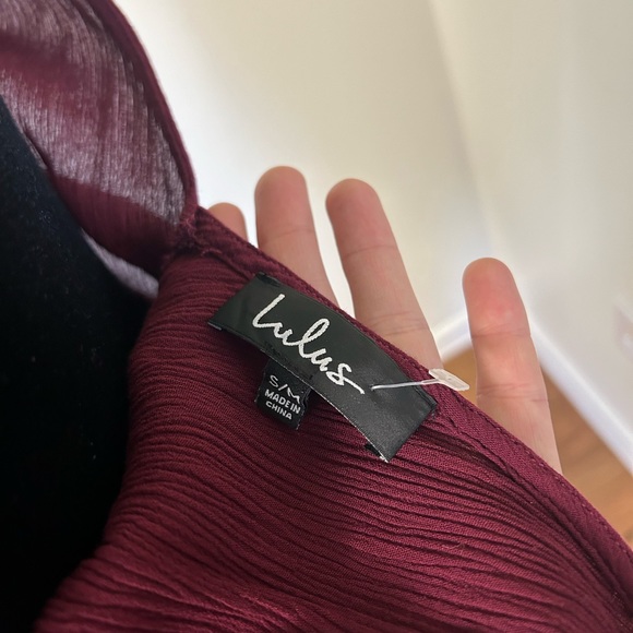 Lulus: Adjustable Spaghetti Strap Maxi Dress WITH Pockets - Picture 5 of 5